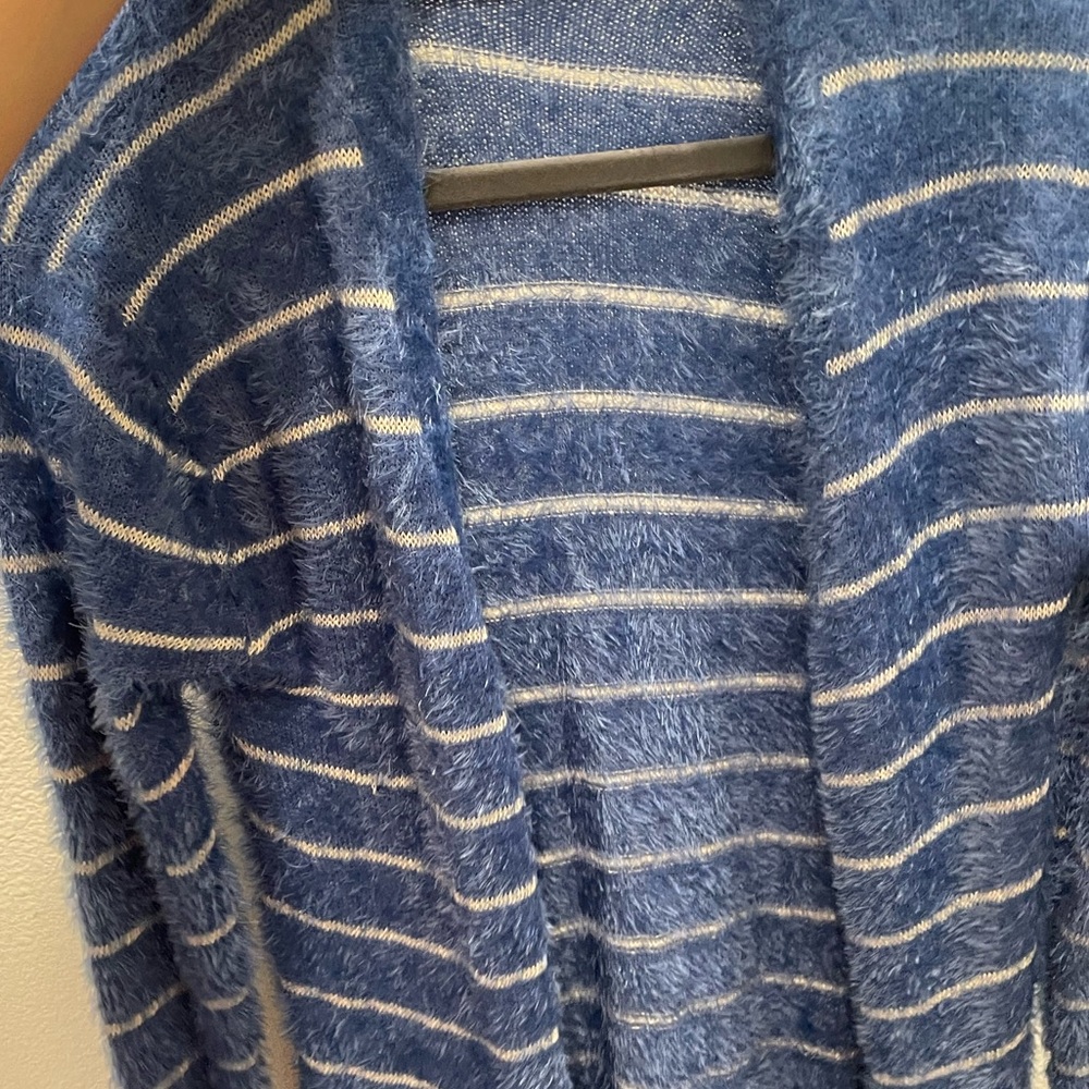 Blue soft cardigan